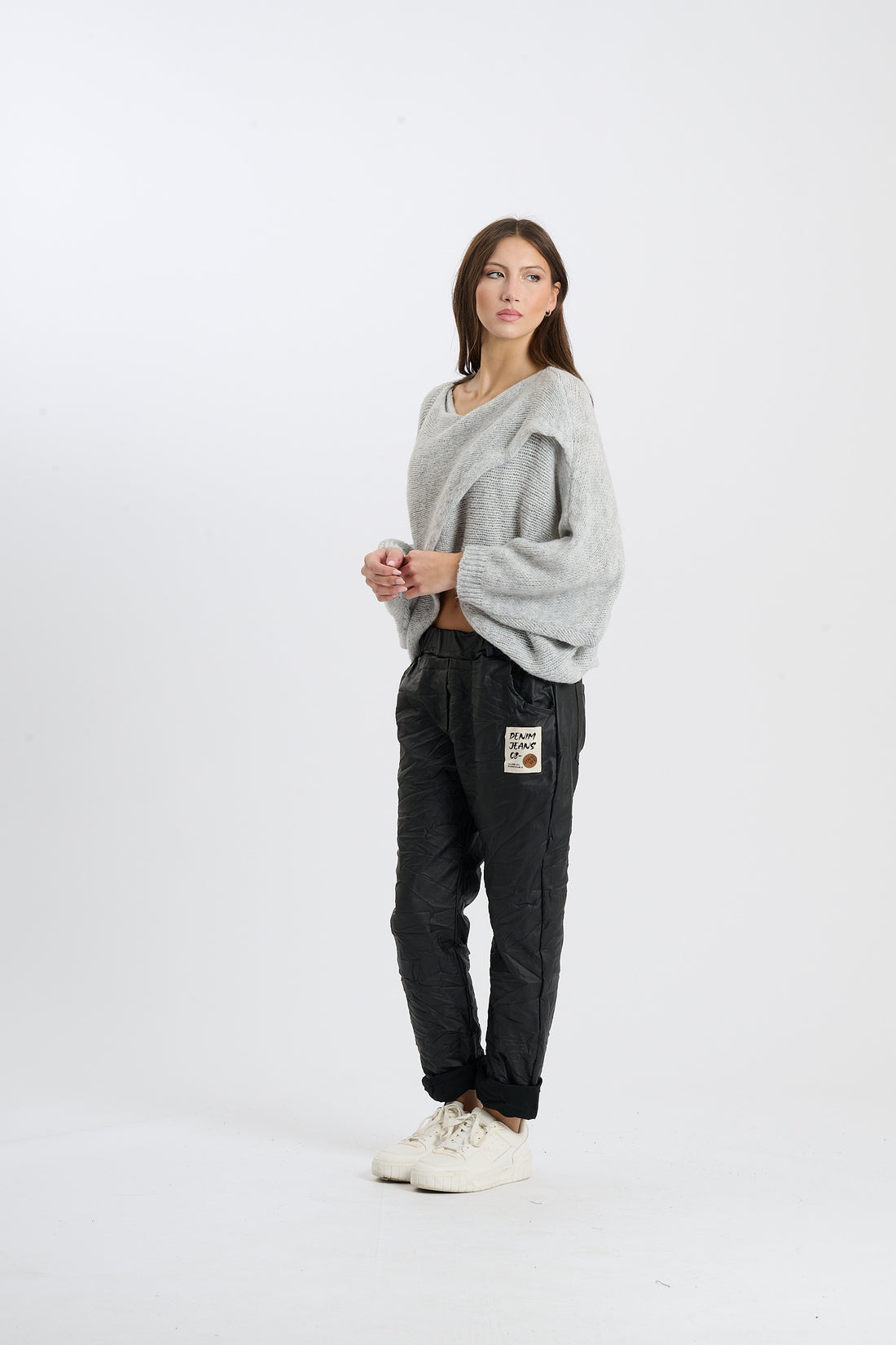 Strickpullover Paso - Grau