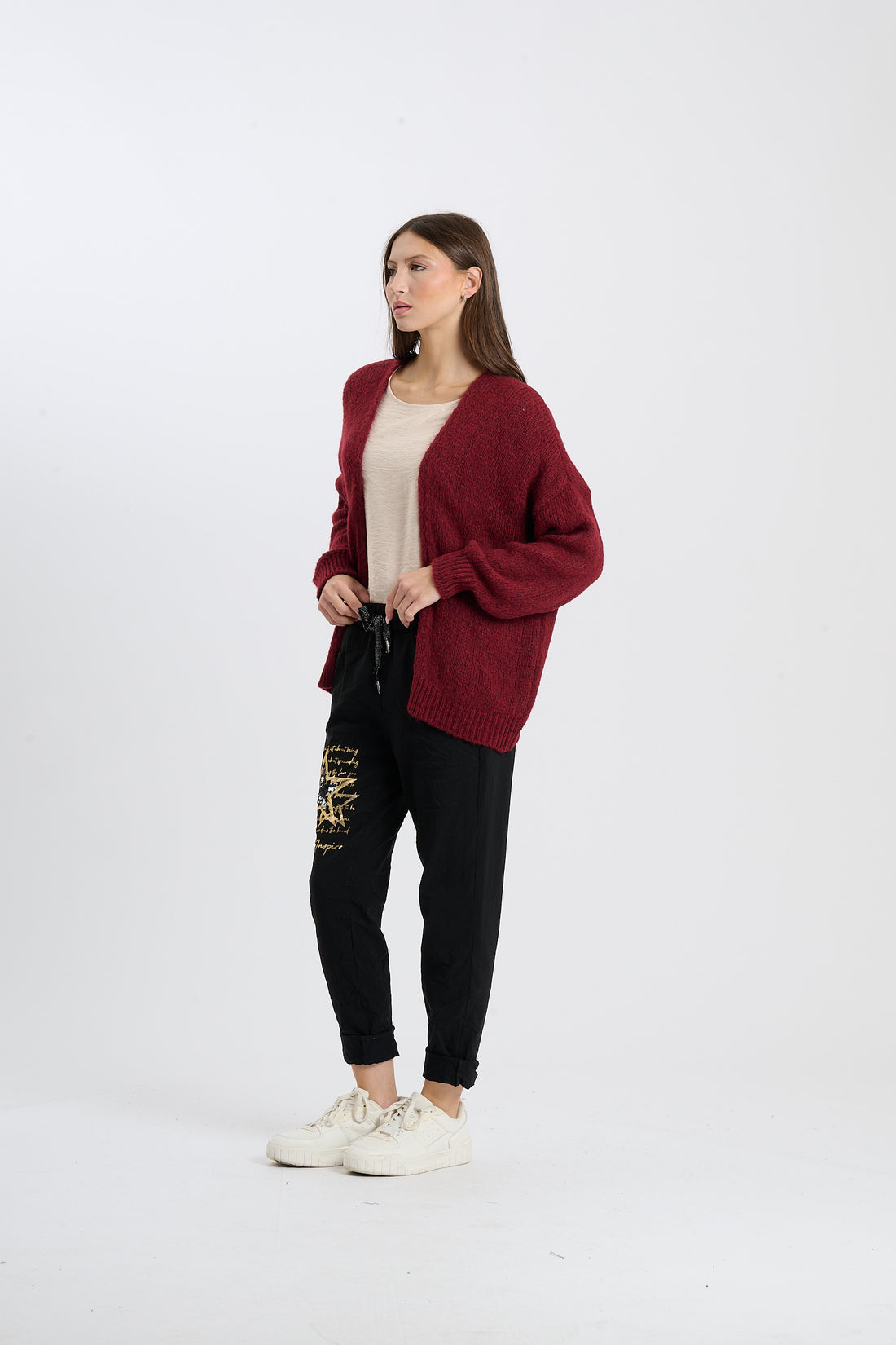 Strickjacke Elli - Rot