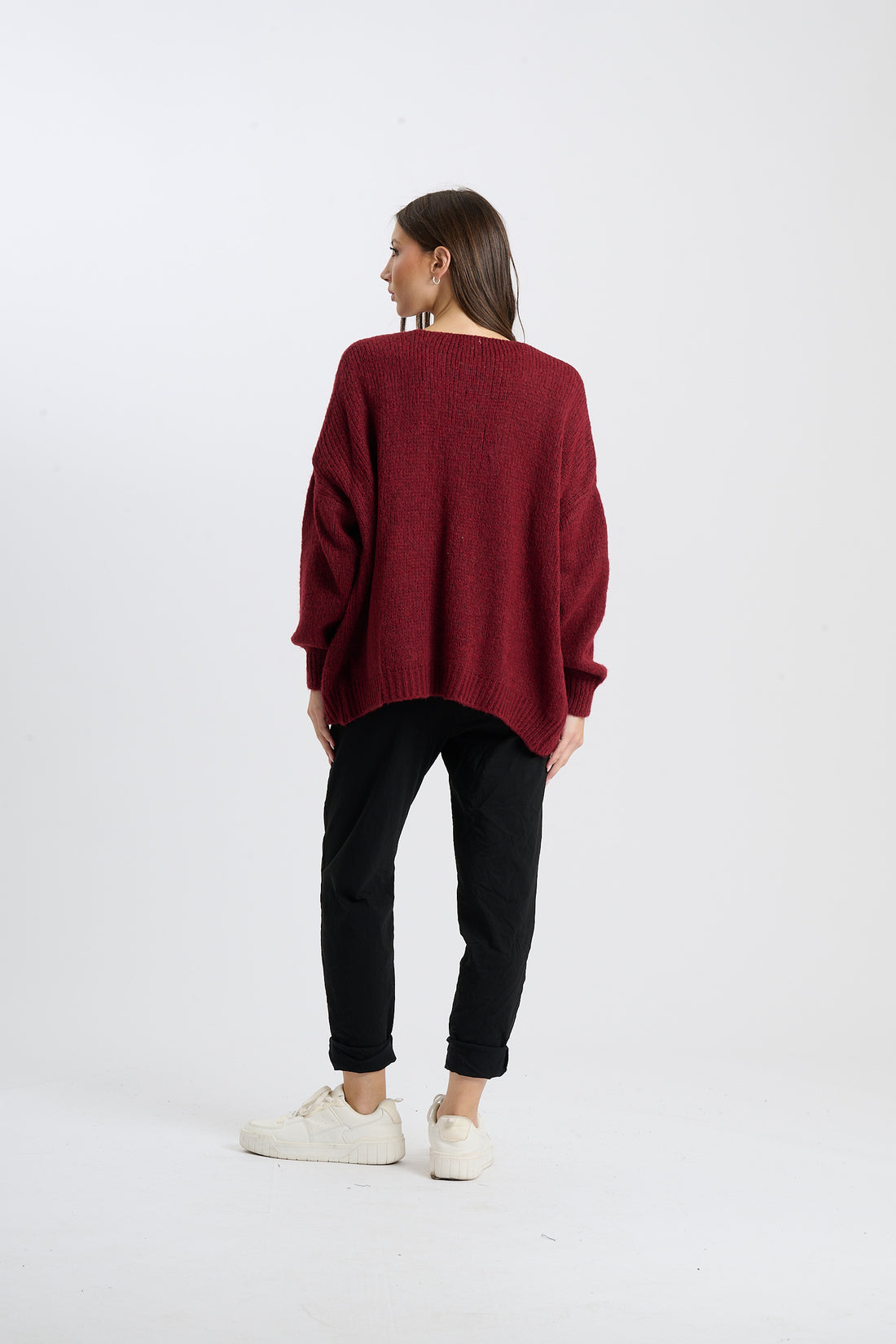Strickjacke Elli - Rot