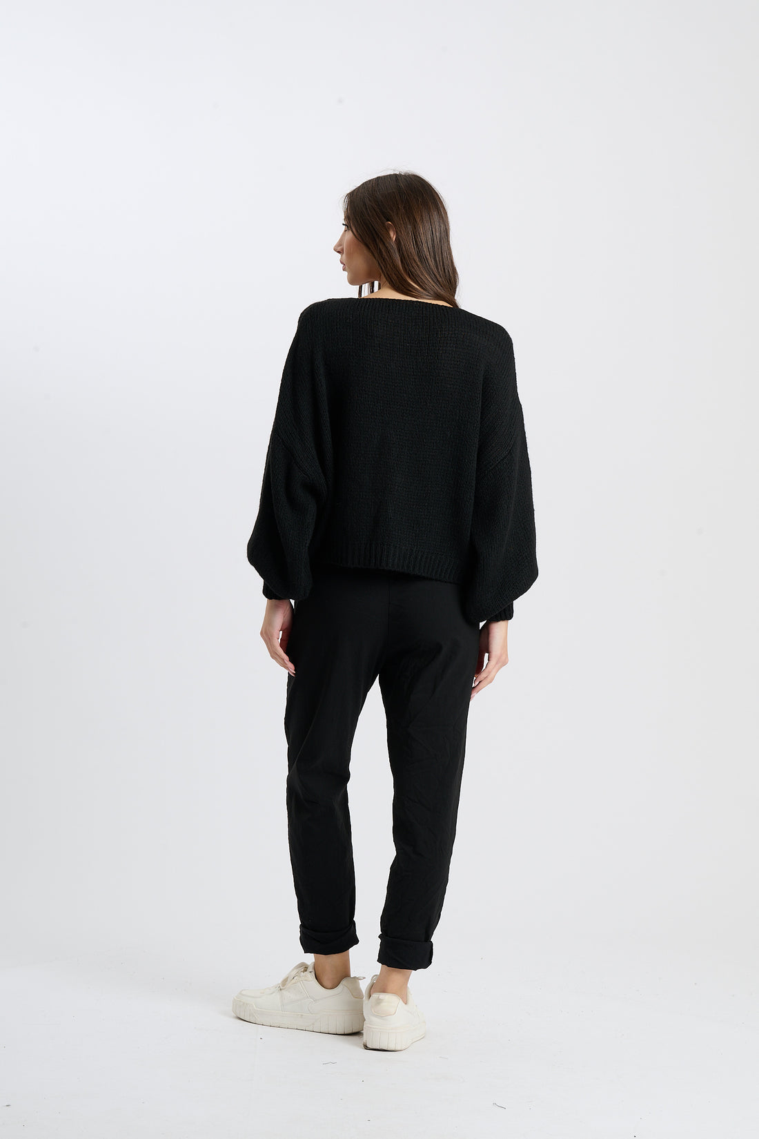 Wolljacke Chiara - Schwarz
