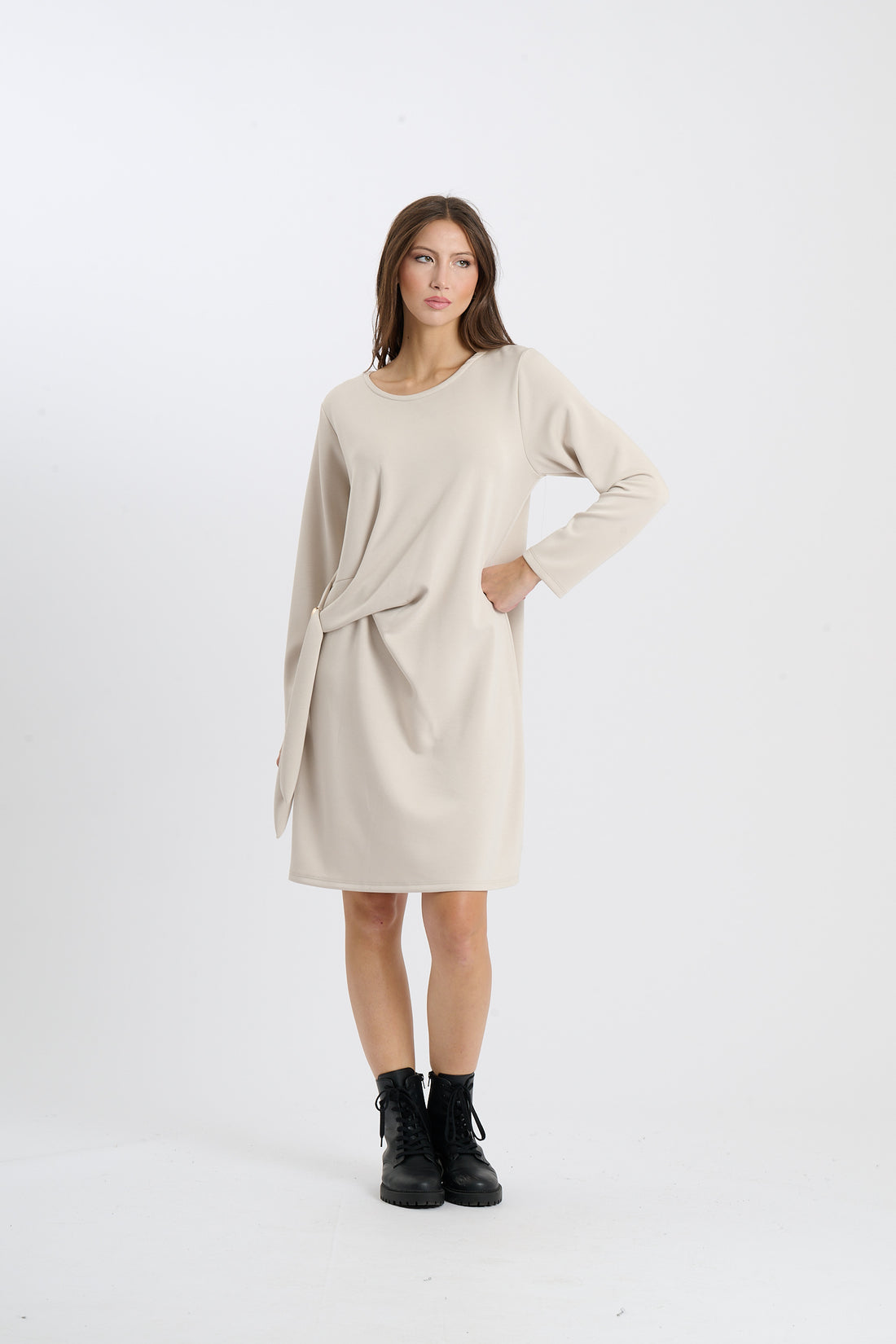 Kleid Lodz - Beige