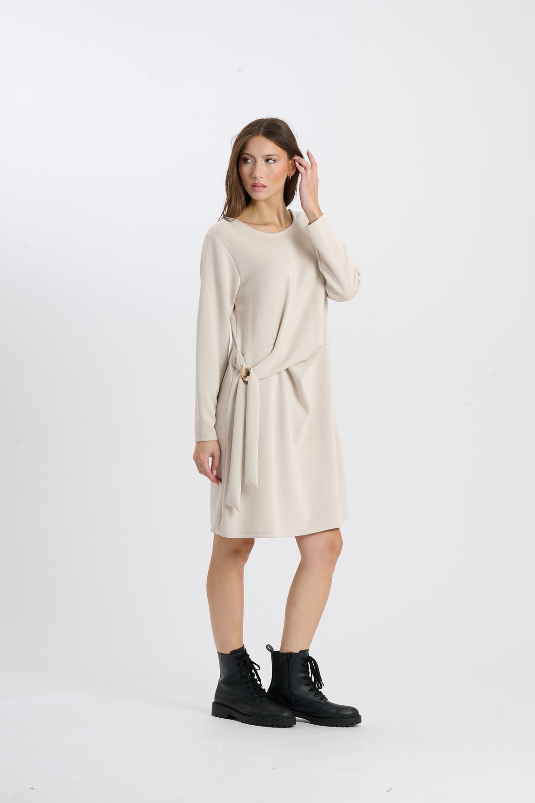 Kleid Lodz - Beige