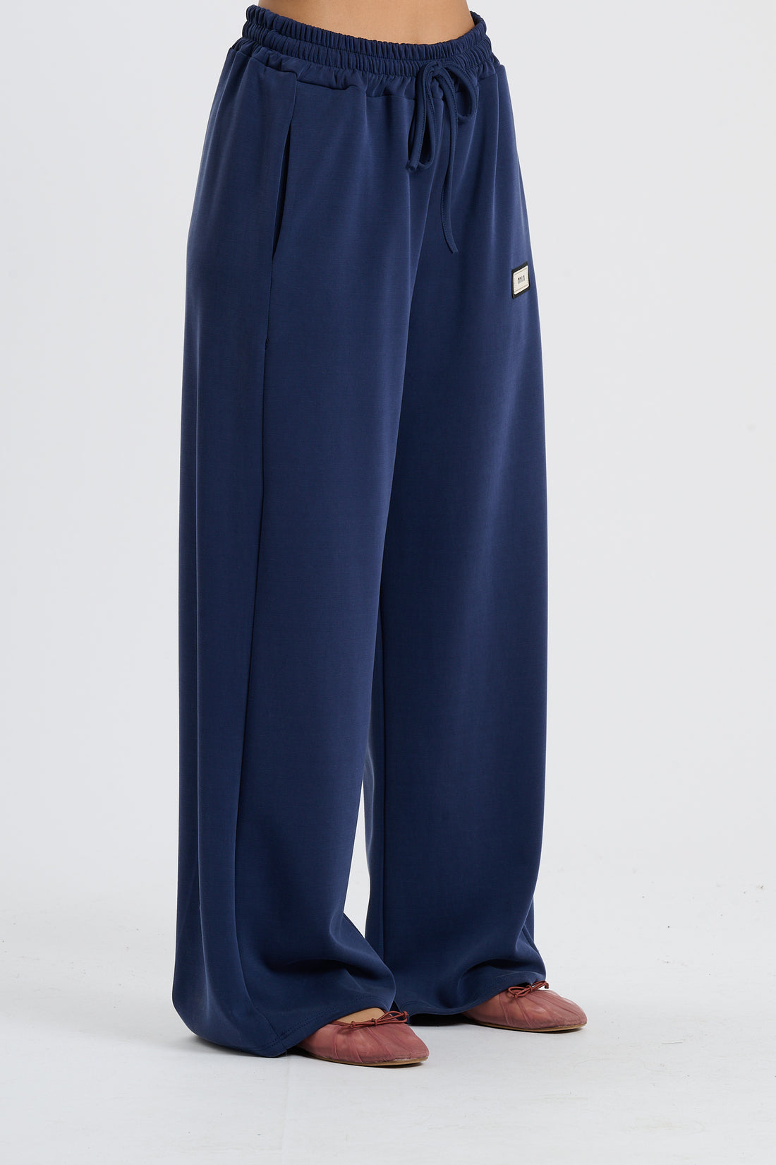 Stoffhose Min - Blau
