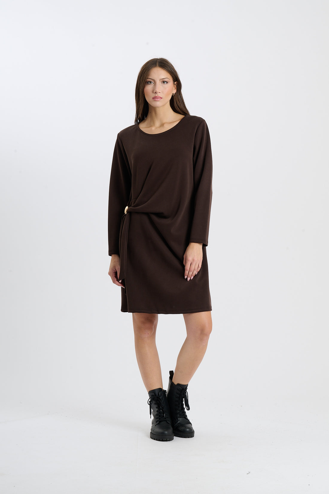 Kleid Lodz - Braun