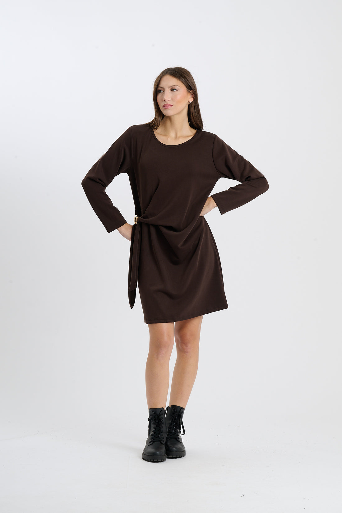 Kleid Lodz - Braun