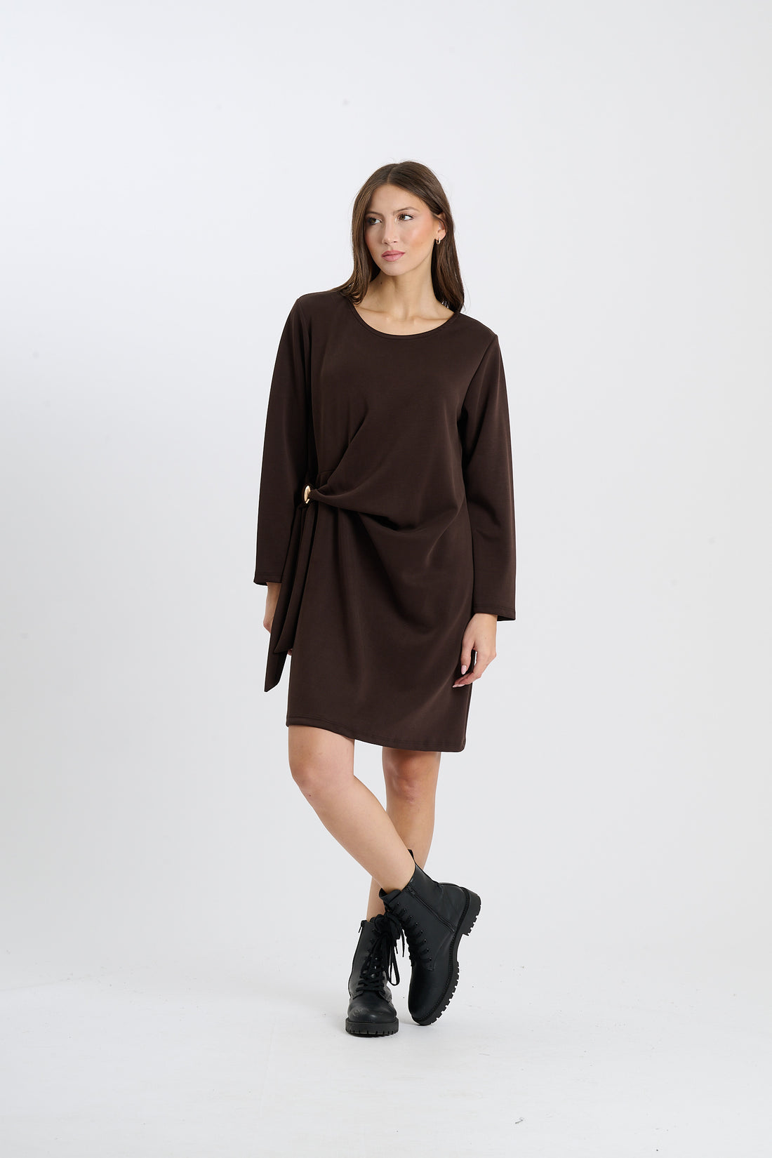 Kleid Lodz - Braun