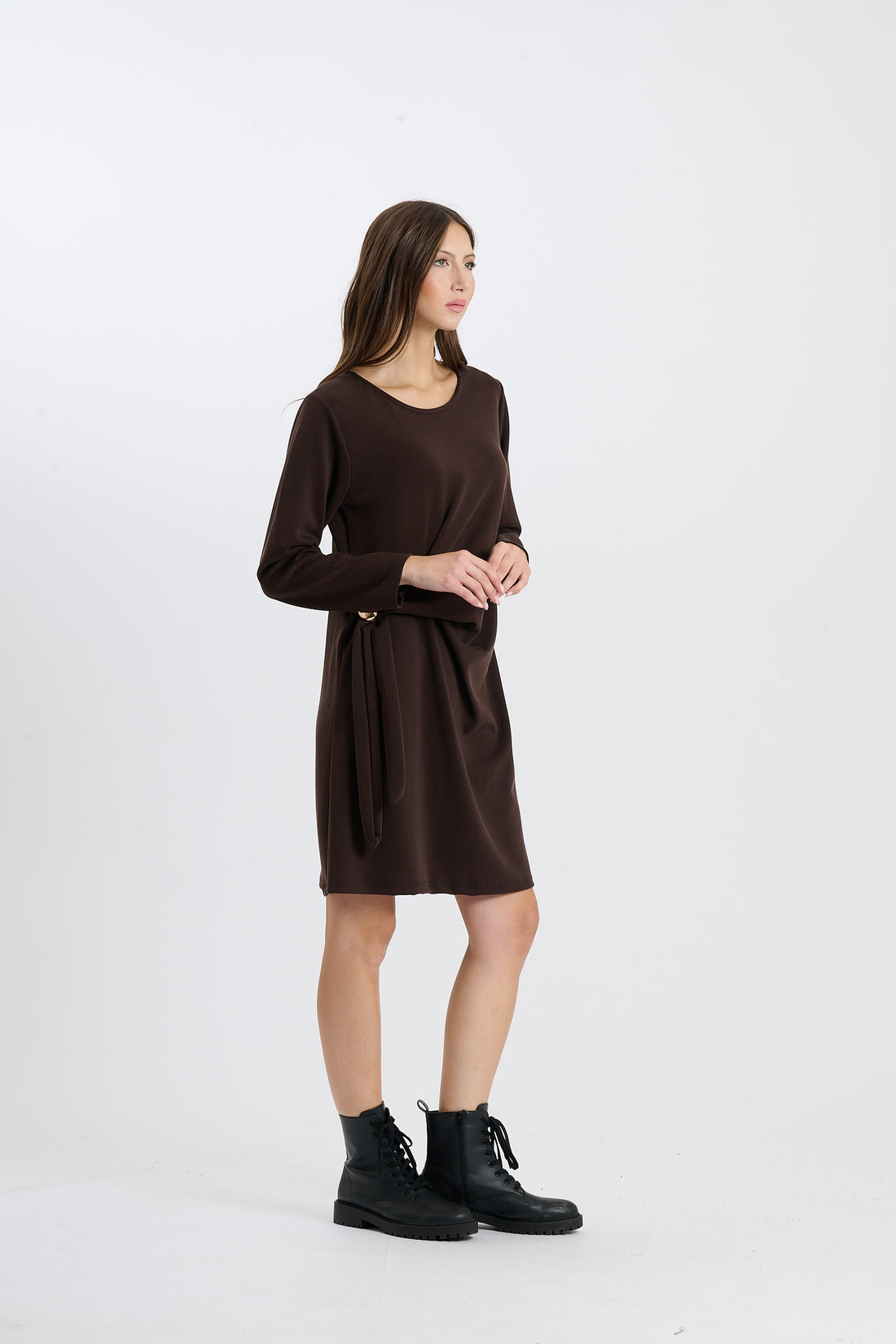 Kleid Lodz - Braun