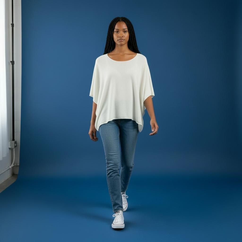 Wollshirt Elie - Weiß