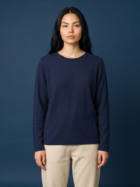 Strickshirt Byron - Dunkelblau