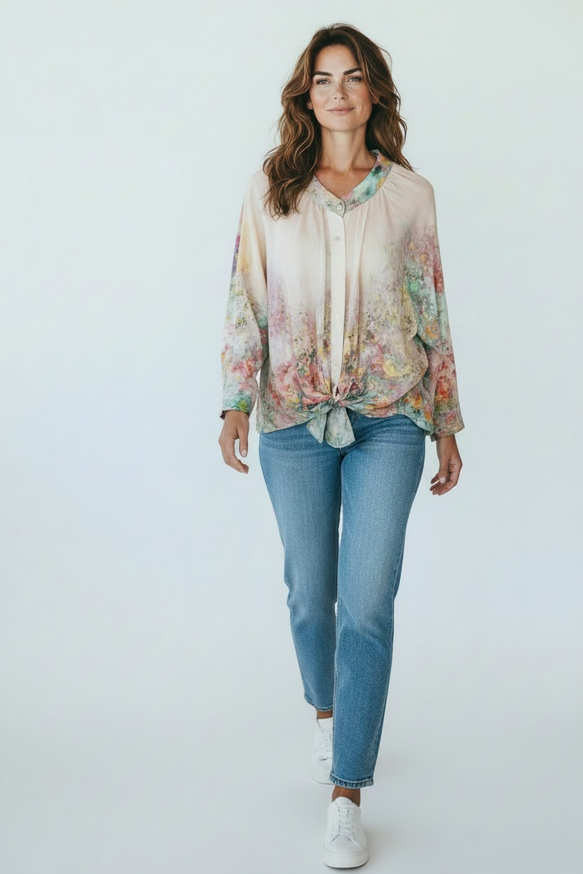Bluse Feso - Beige