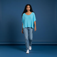 Wollshirt Elie - Hellblau