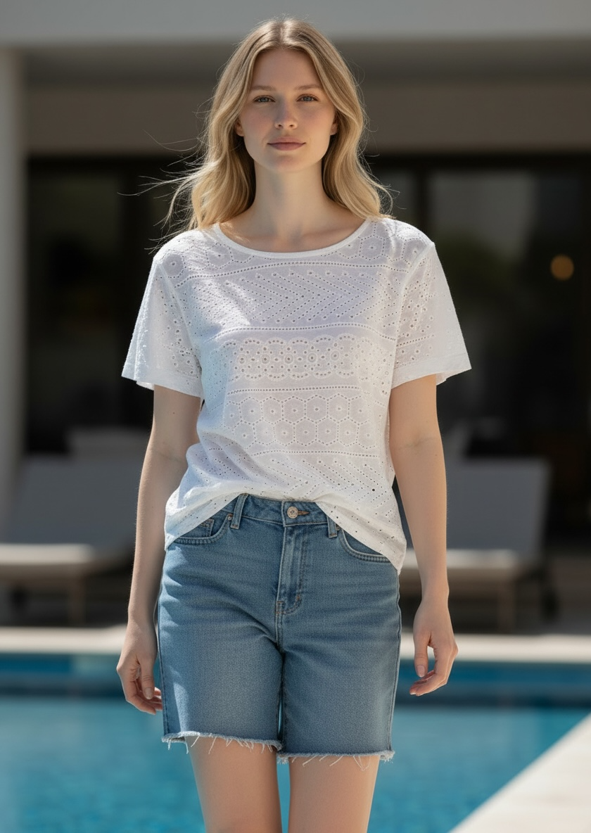 Shirt Manila - Weiß