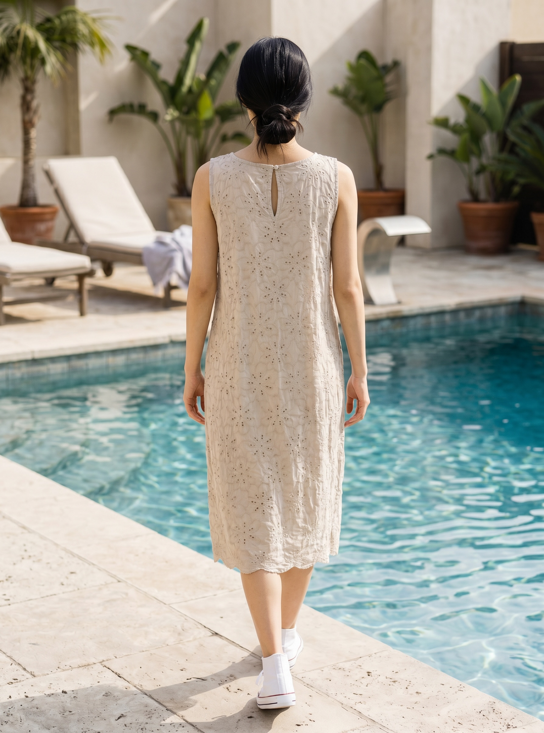 Kleid Baku - Beige