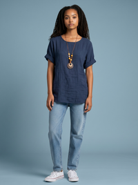 Shirt Bago - Blau