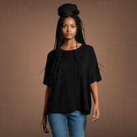 Wollshirt Elie - Schwarz