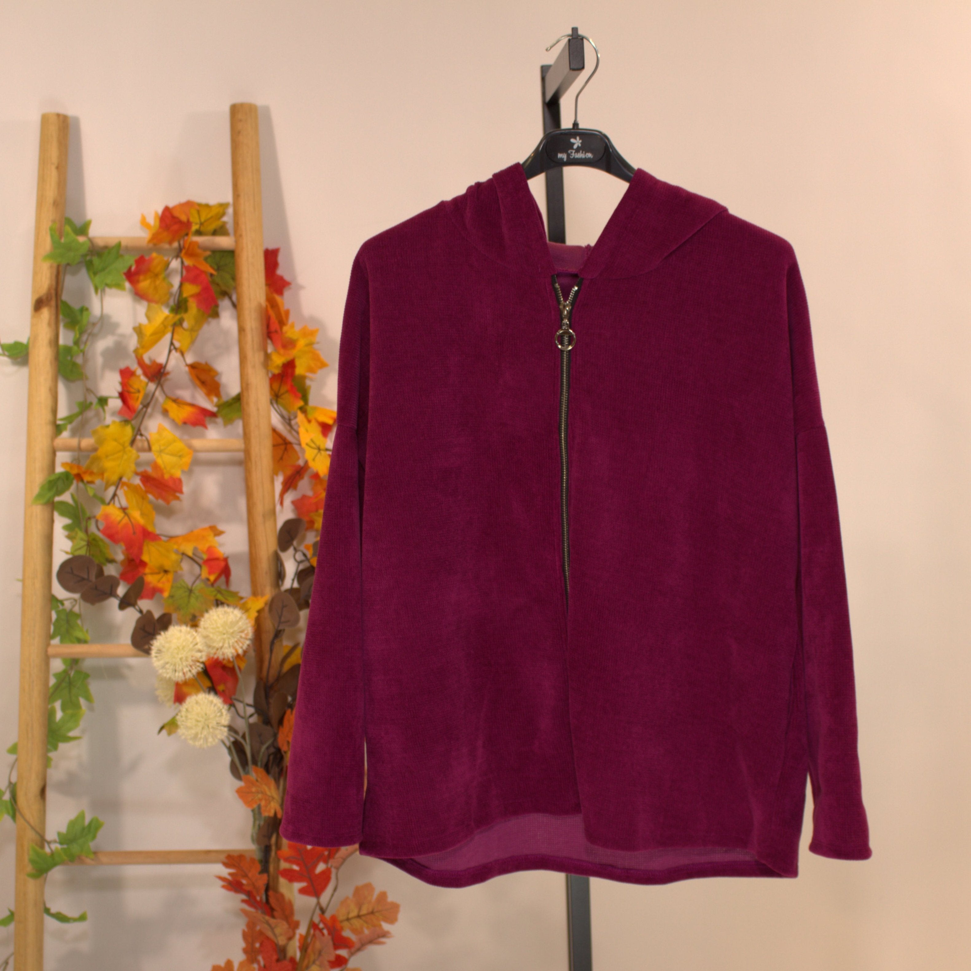 Sarah Vest - Wine Red