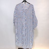 Oversized shirt Malina - white