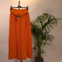 Linen Pants B - Orange