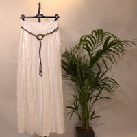 Linen Pants B - white