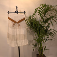 Summer skirt beige