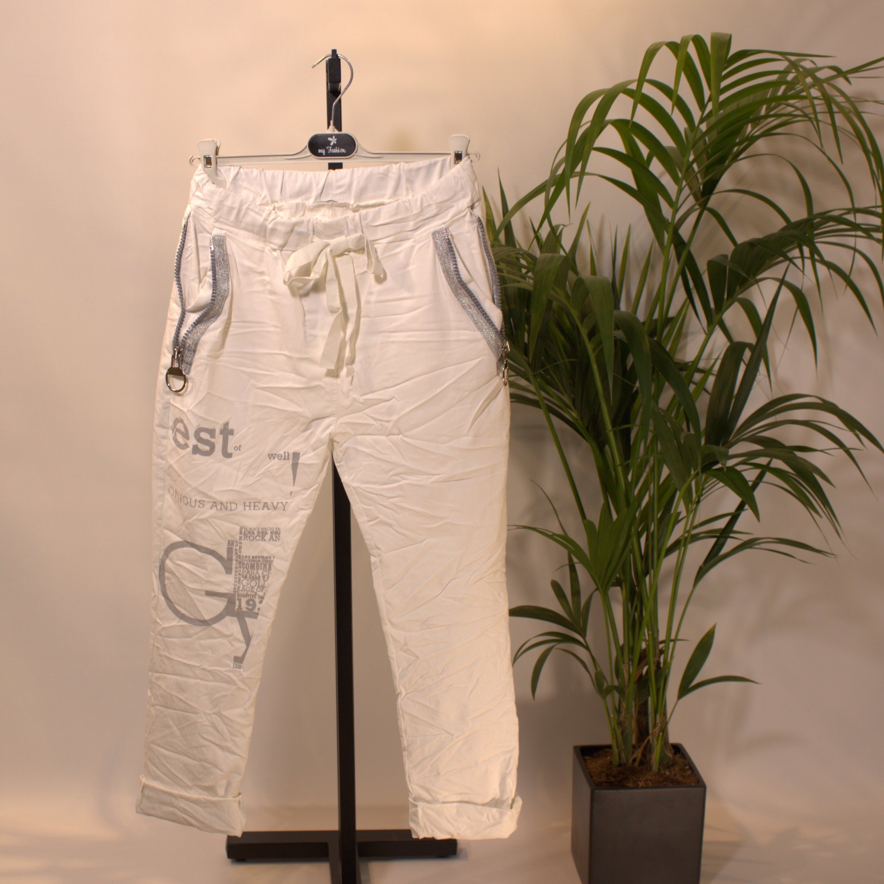 Est Jogger Pants - White