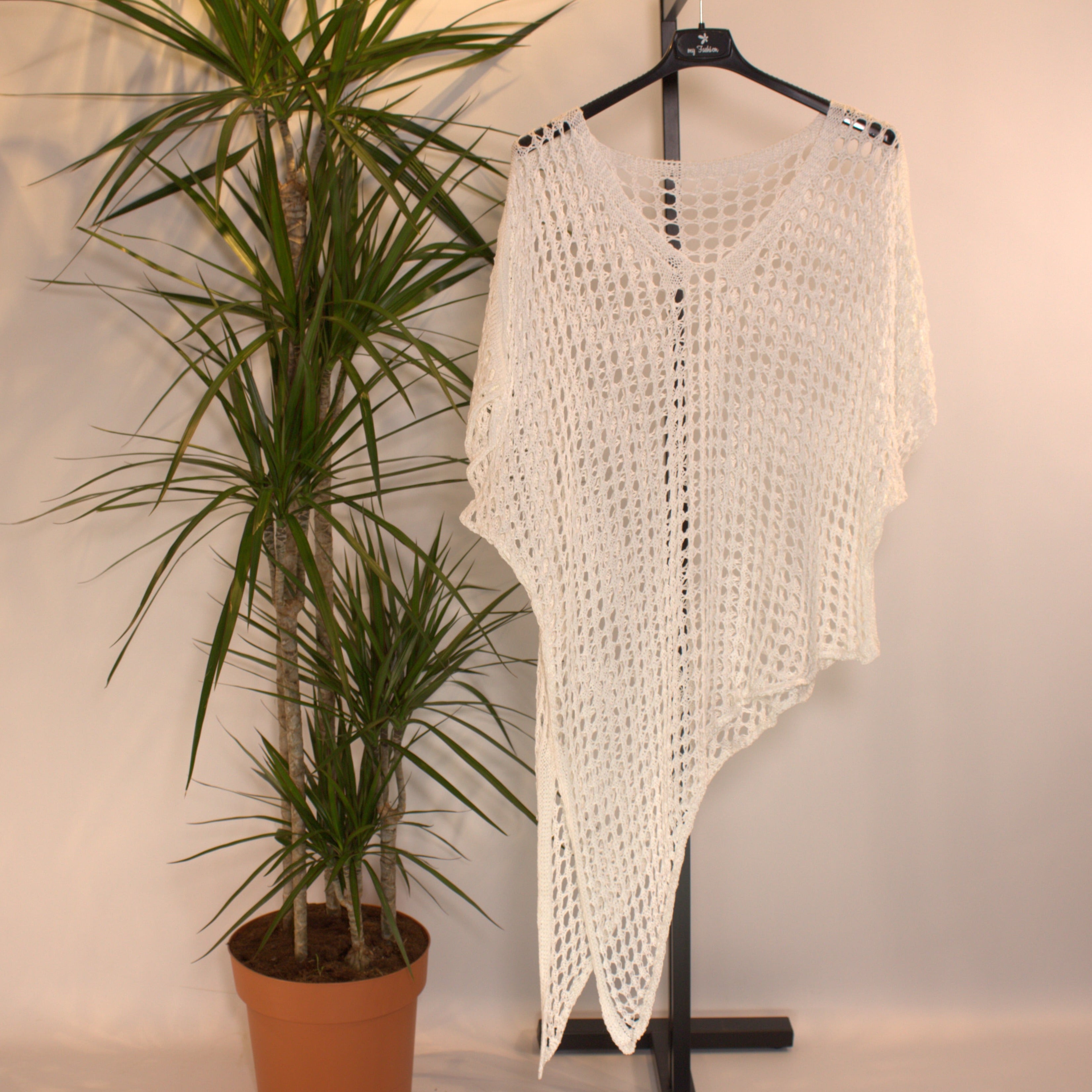Top Knit A - white