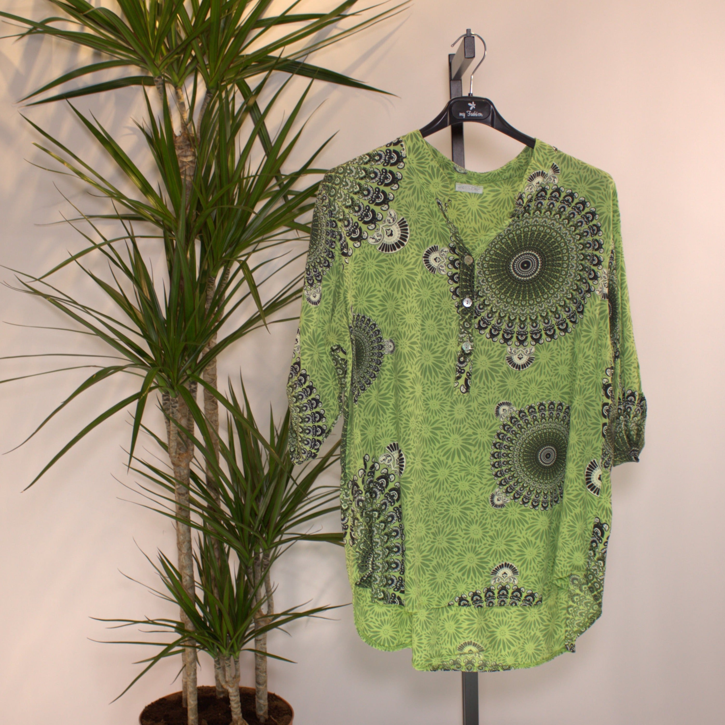 Blouse fantasy B - green