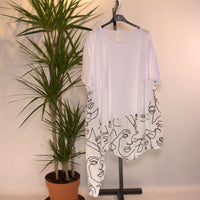Shirt Oversized - white