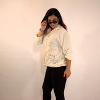 buttoned blouse - beige