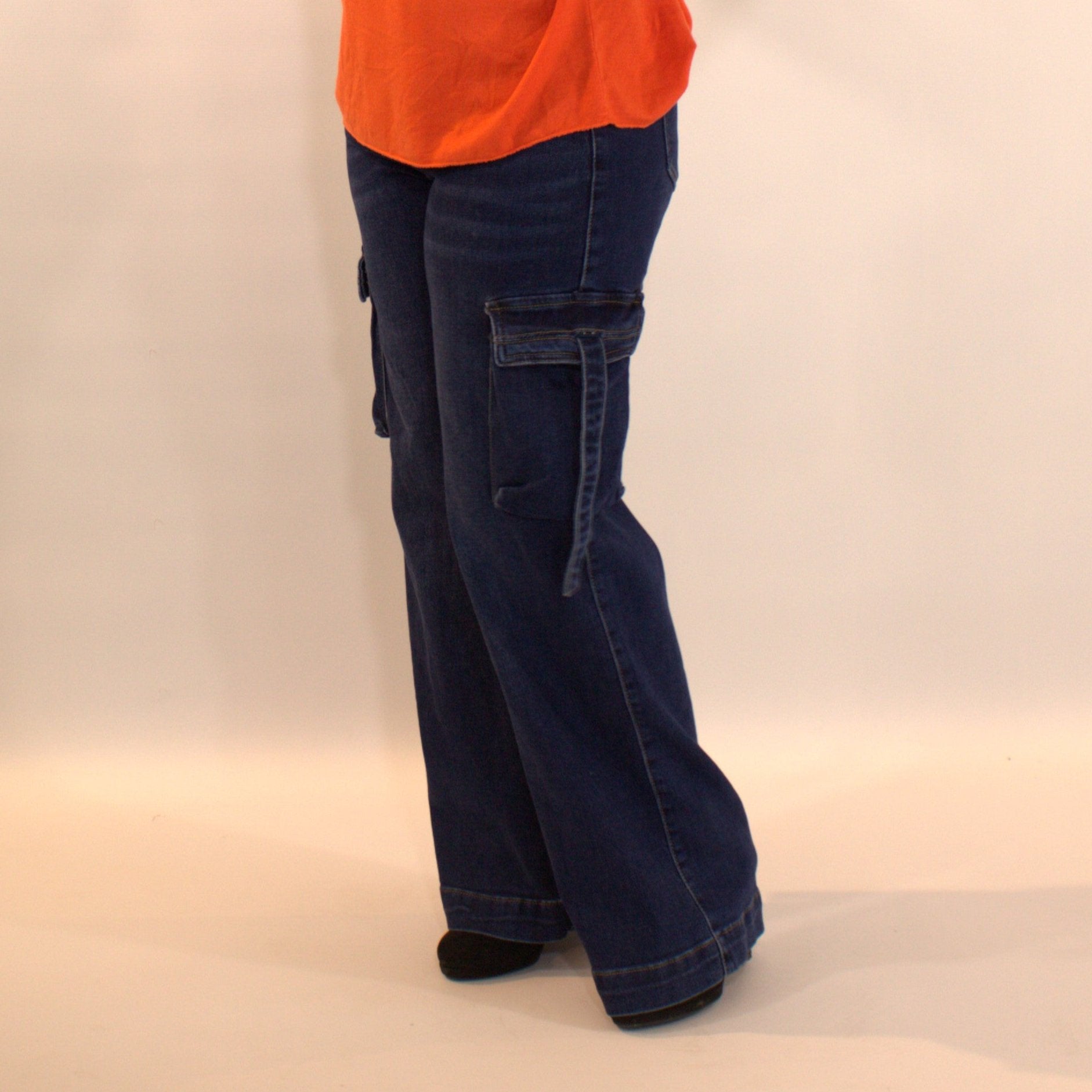 Cargo Jeans - M Blue
