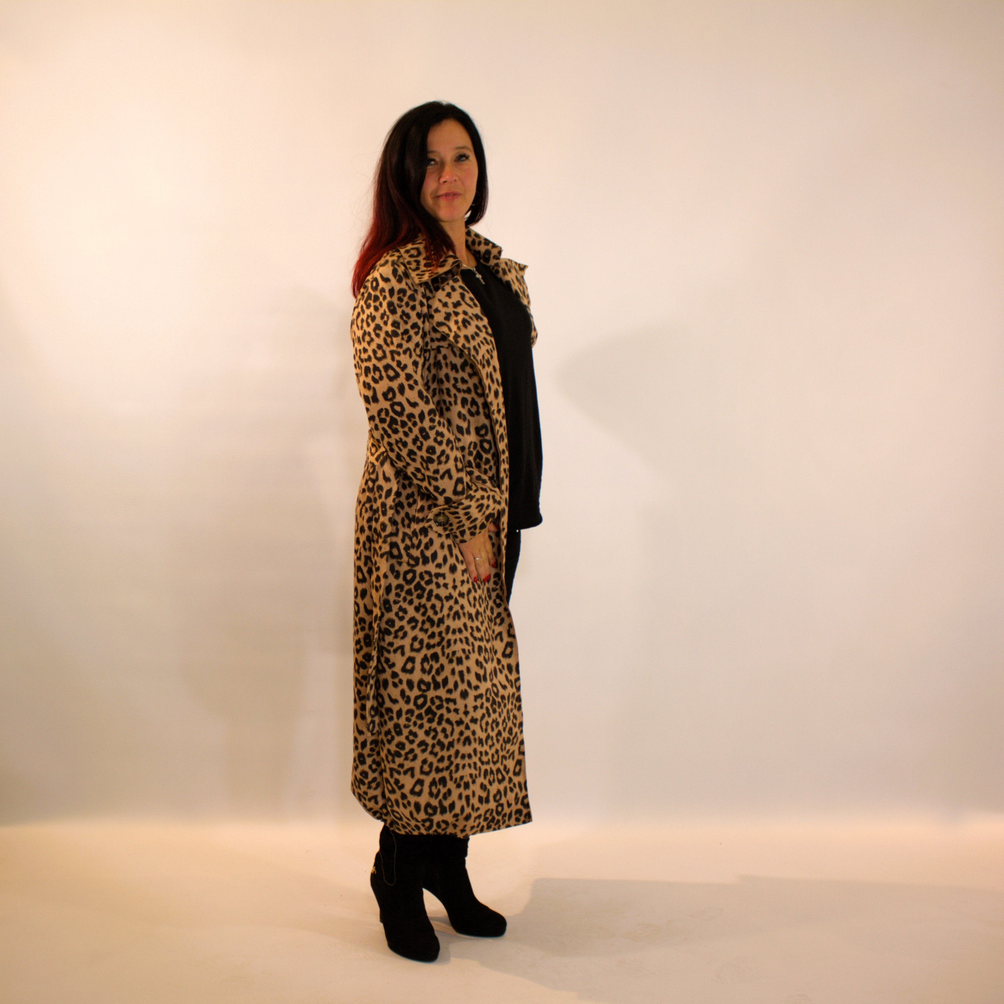 Coat Tina - Leopard