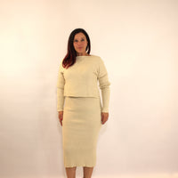 Dress Pullover Combi A - Beige
