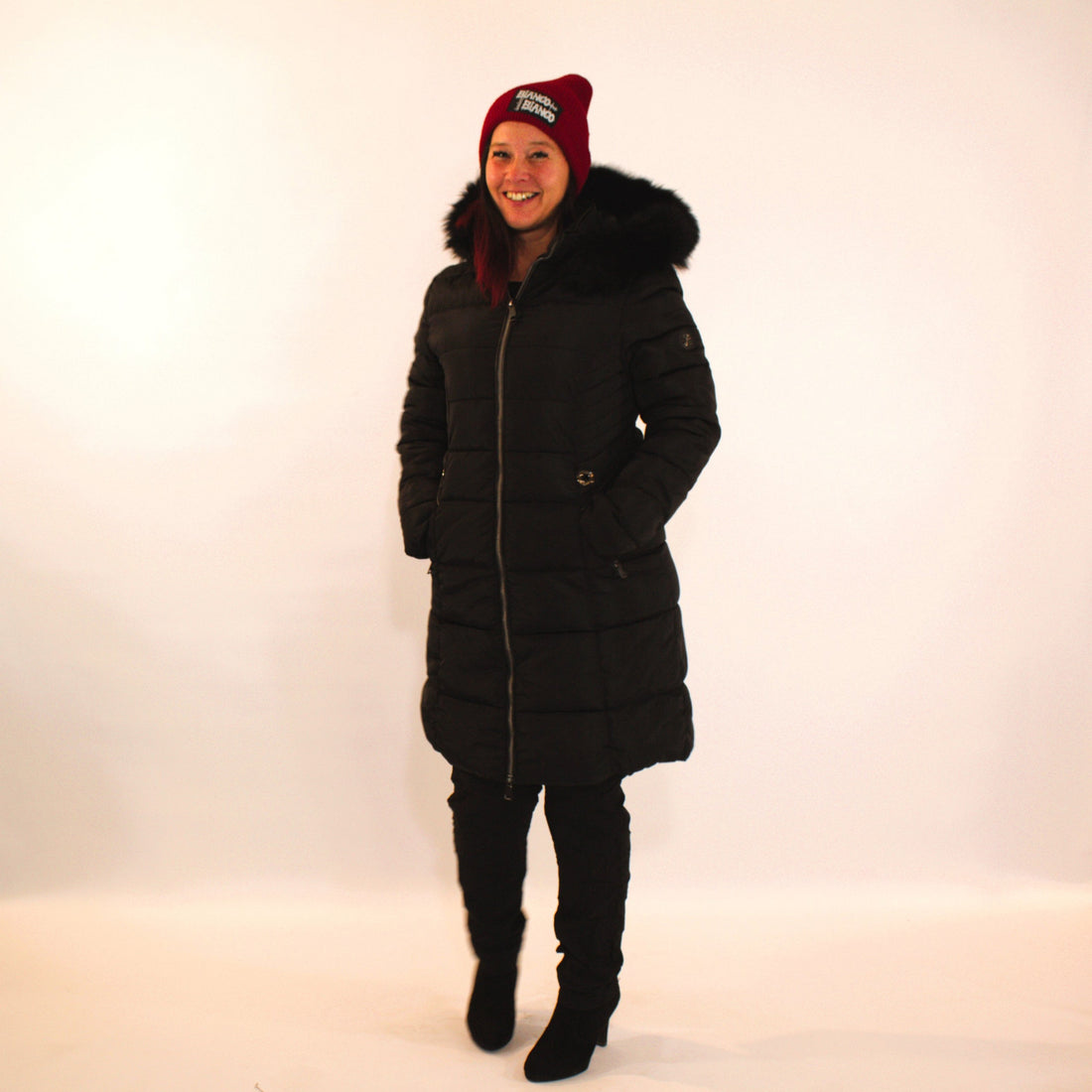 Pufferjacke Milan - Schwarz L