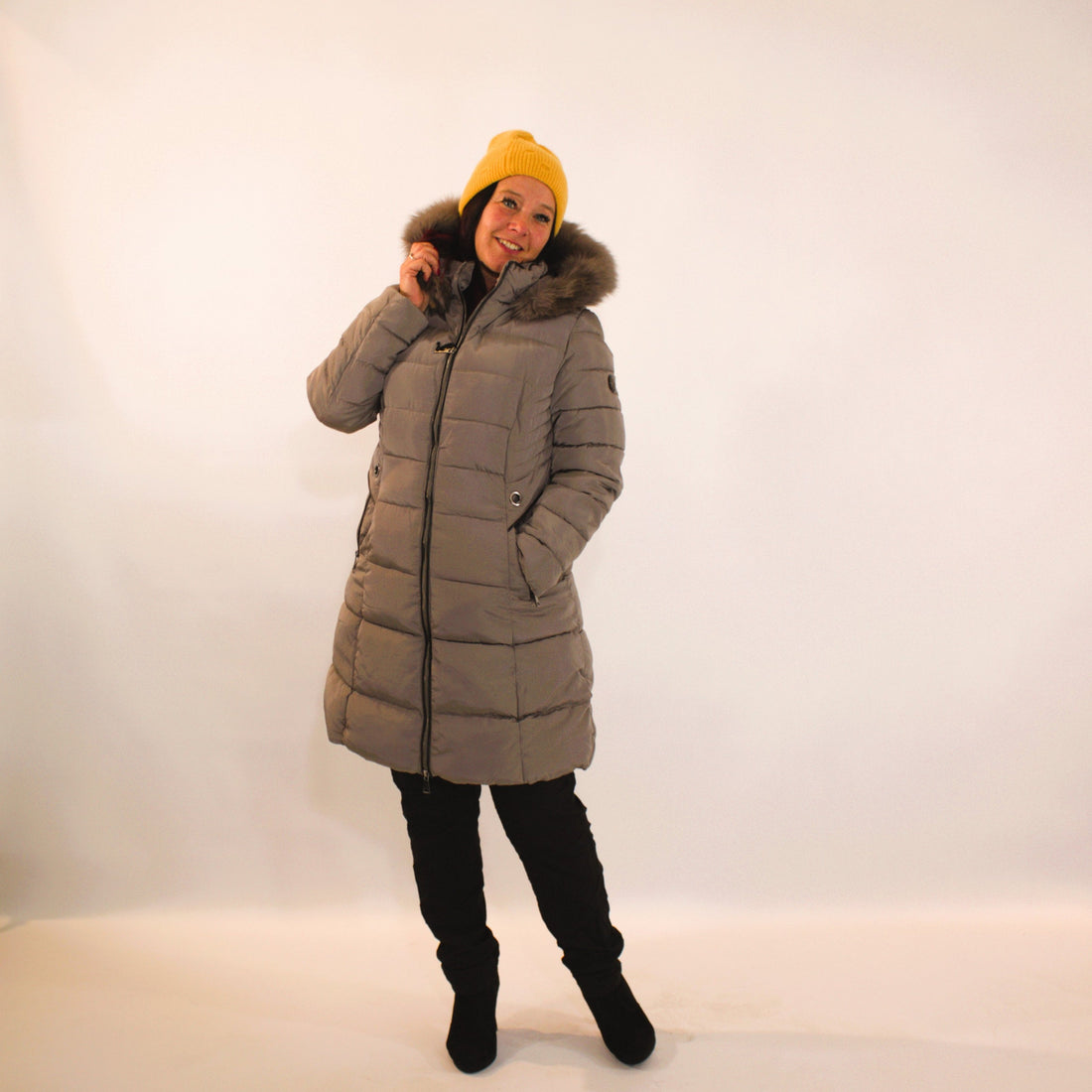Pufferjacke Milan - Grau S