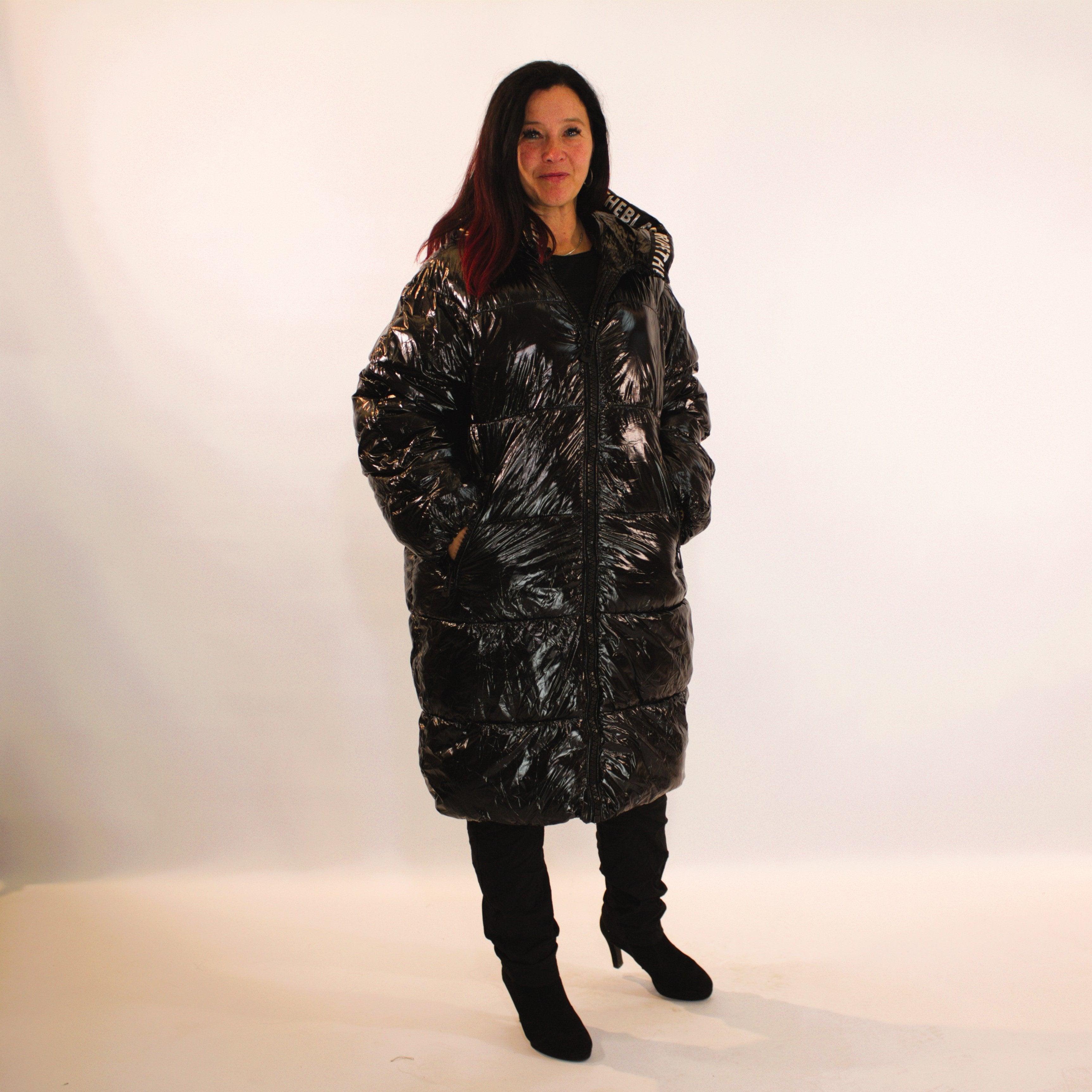 Puffer Jacket Lyon - Black Gloss L