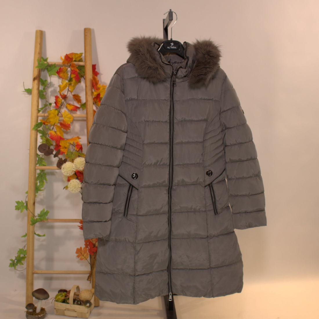 Pufferjacke Milan - Grau S