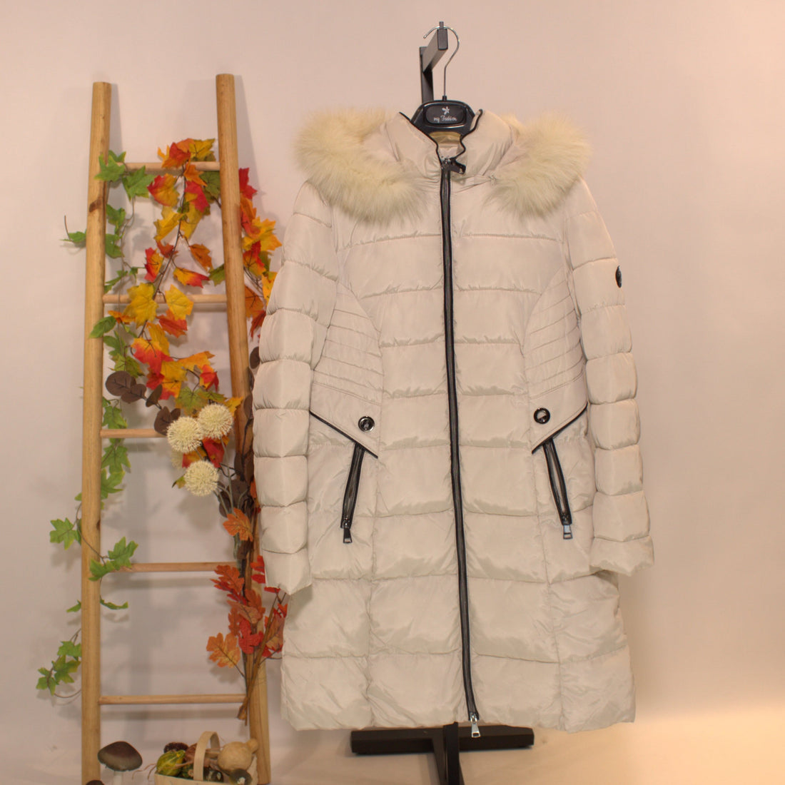 Pufferjacke Milan - Beige S