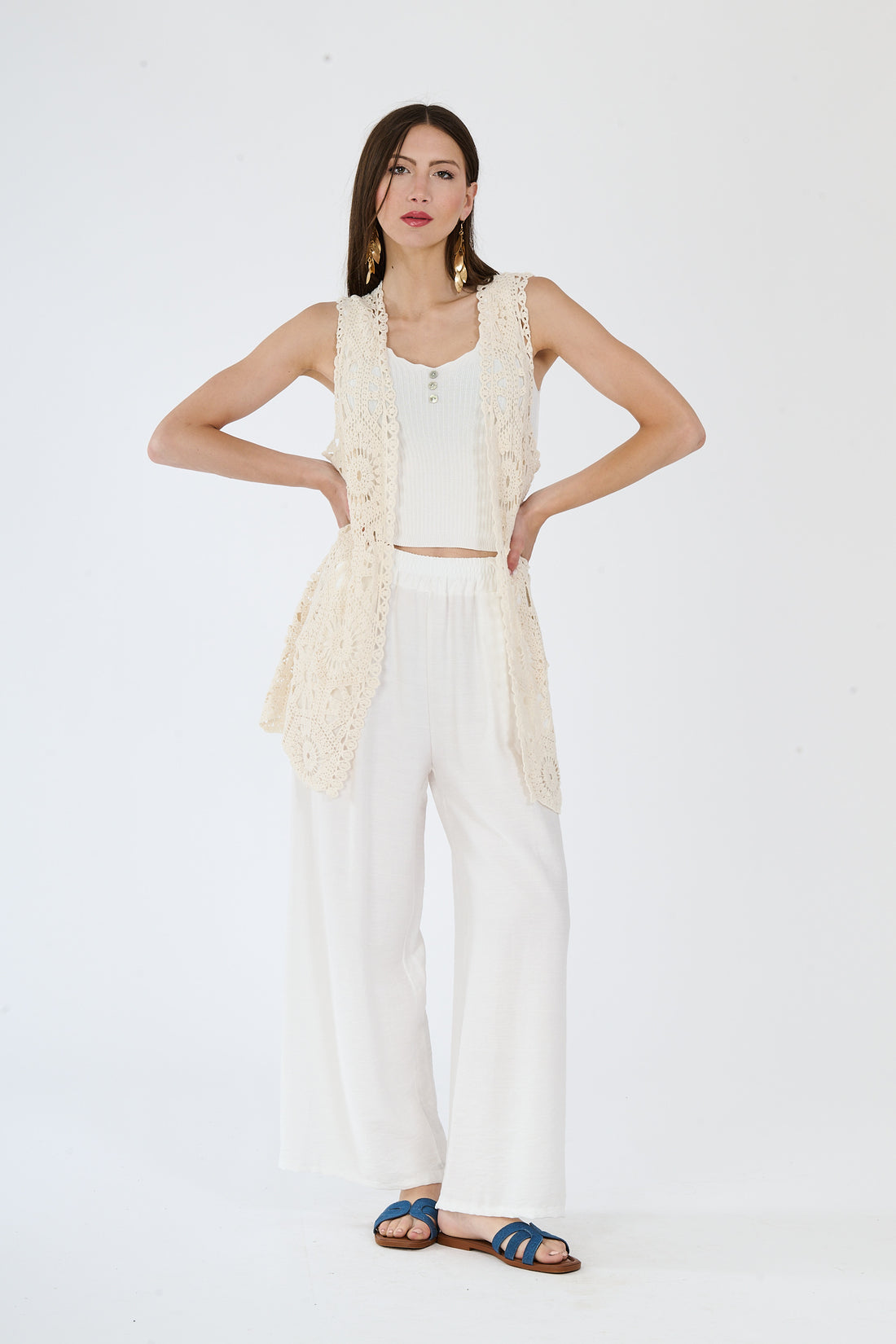 Strickjacke Paarl - Beige