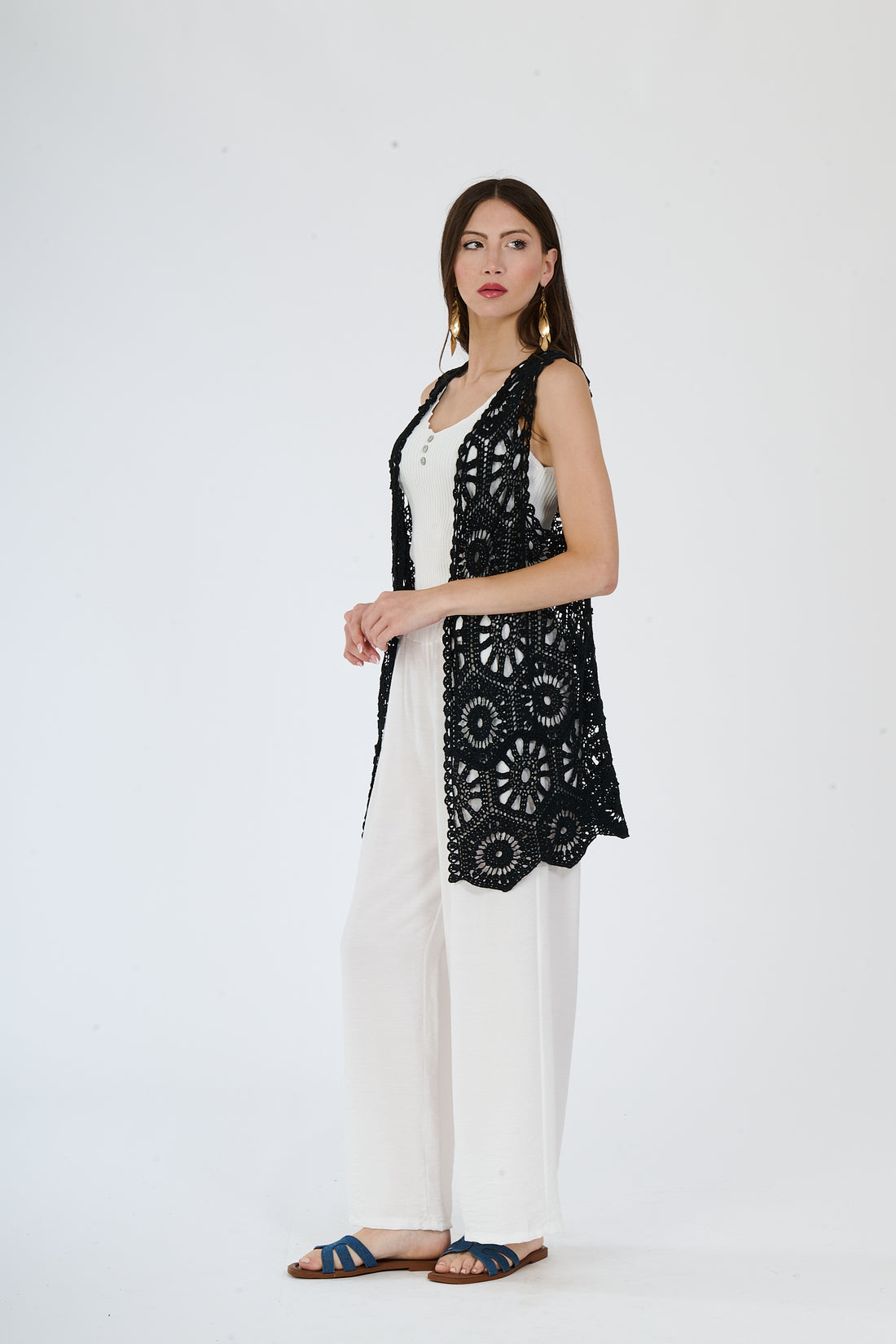 Strickjacke Paarl - Schwarz