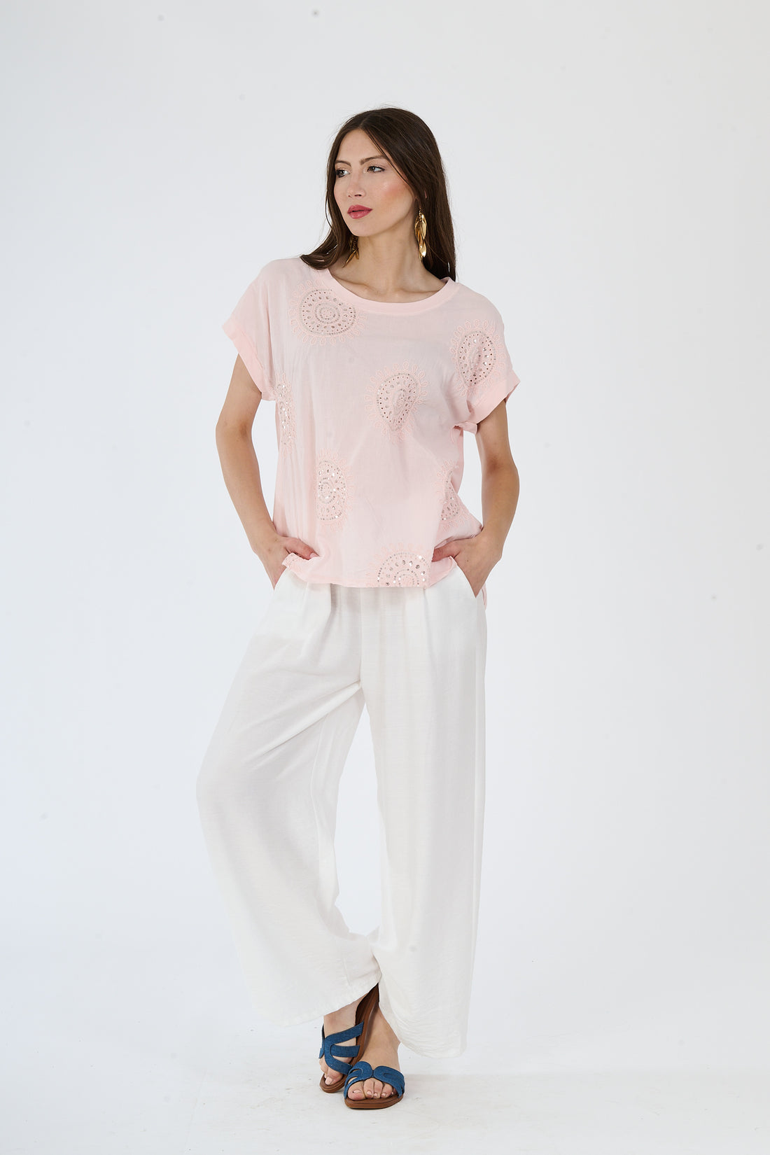 Shirt Playa - Rosa