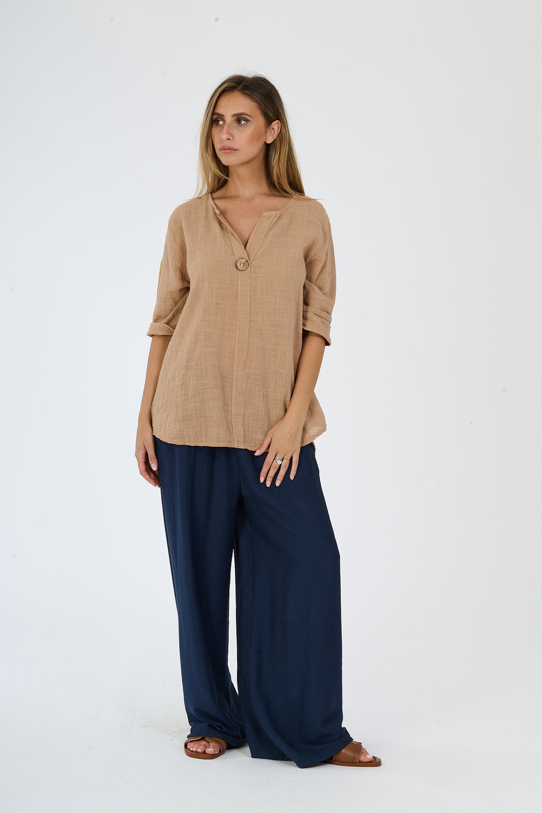 Shirt La Paz - Braun