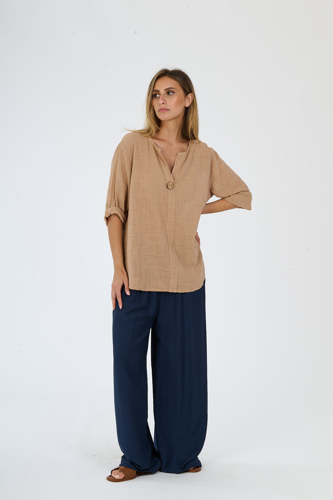 Shirt La Paz - Braun