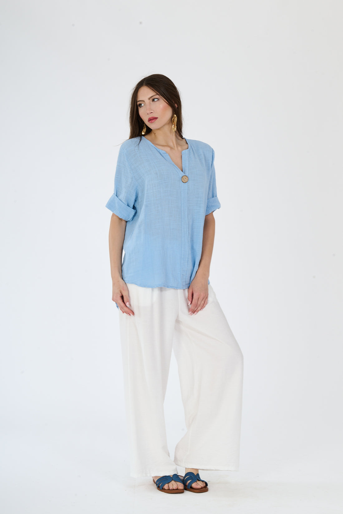Shirt La Paz - Hellblau