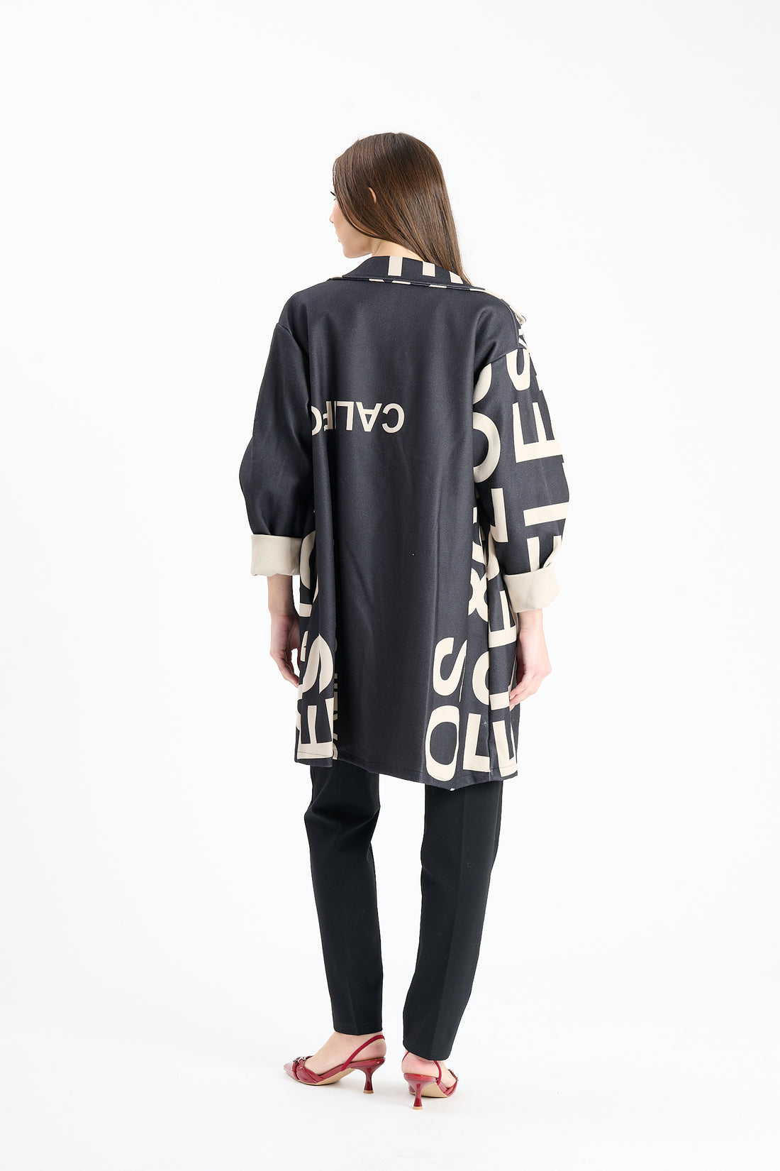 Mantel California - Schwarz