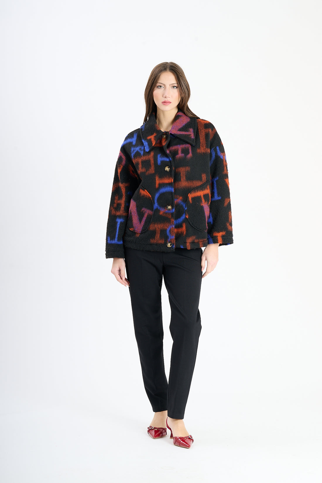 Filzjacke Alpha - Schwarz