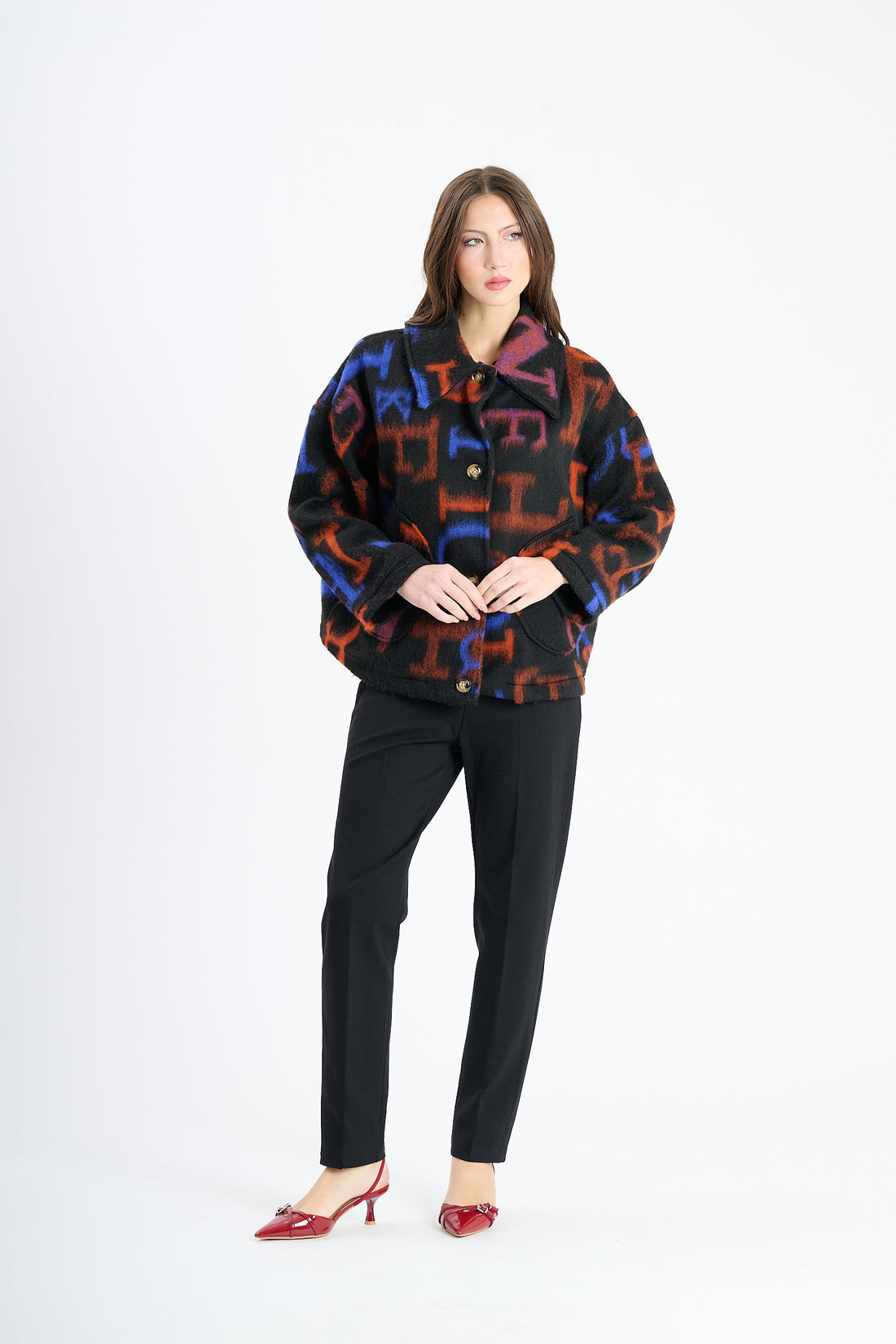 Filzjacke Alpha - Schwarz