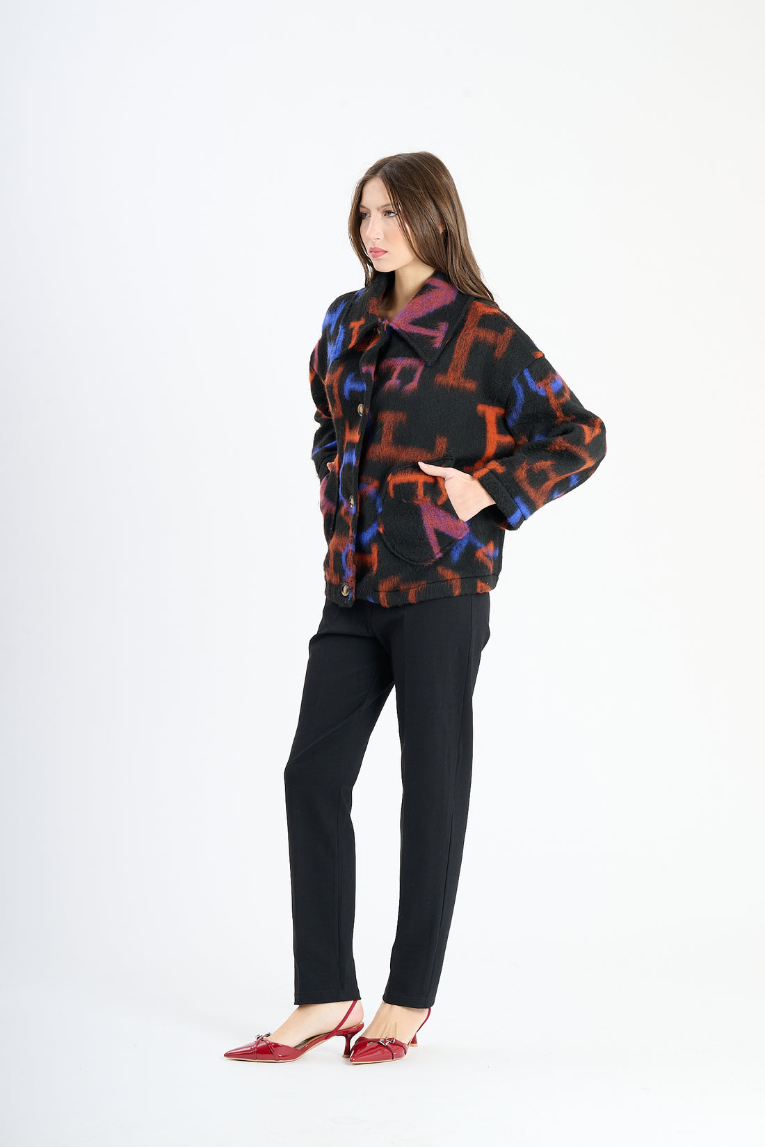 Filzjacke Alpha - Schwarz