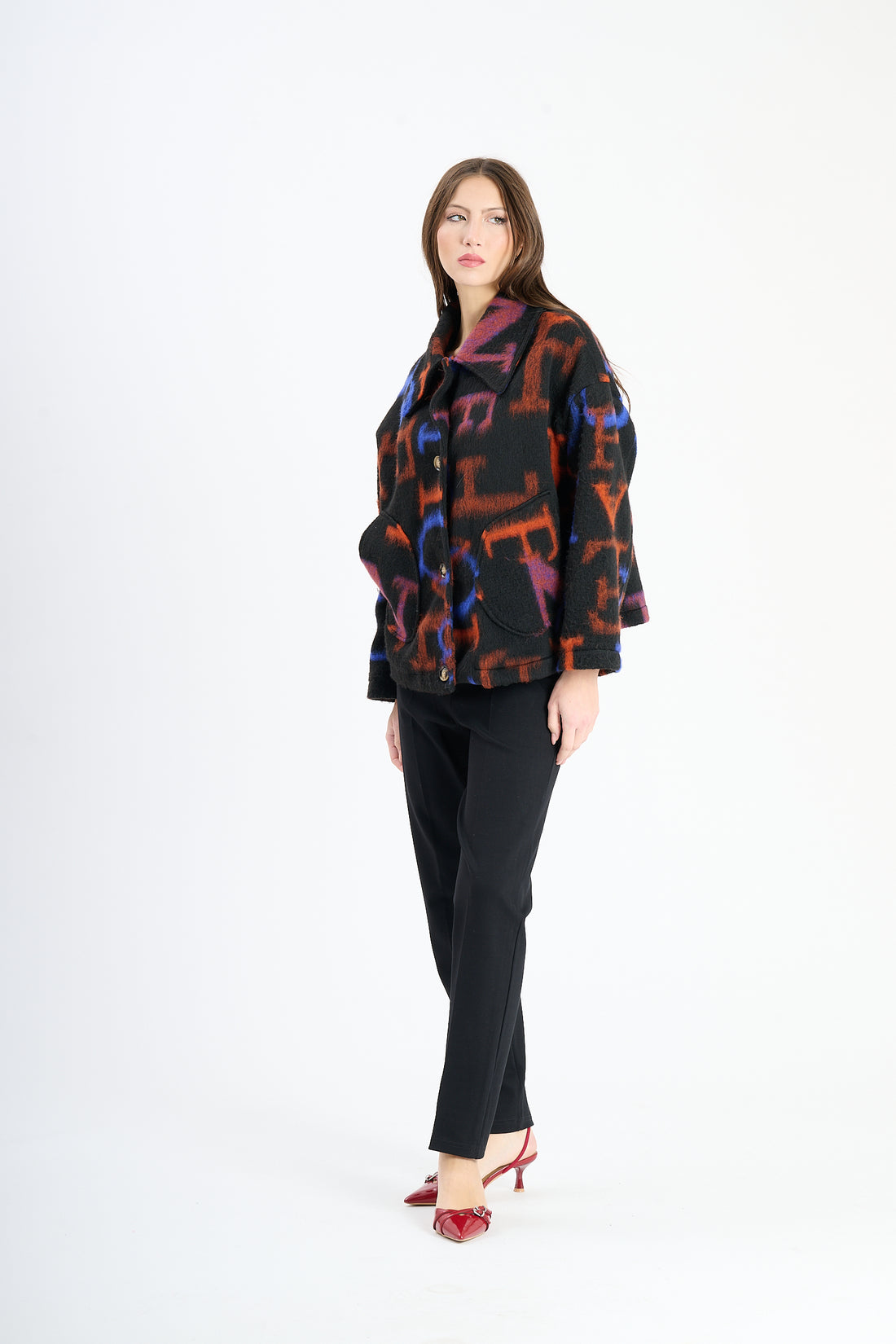 Filzjacke Alpha - Schwarz