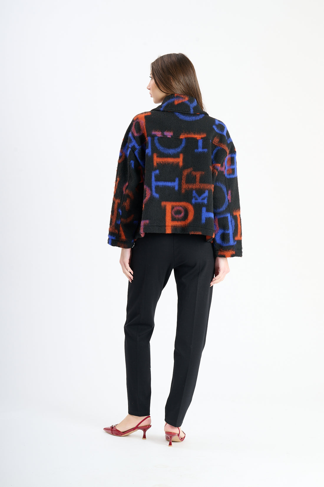 Filzjacke Alpha - Schwarz