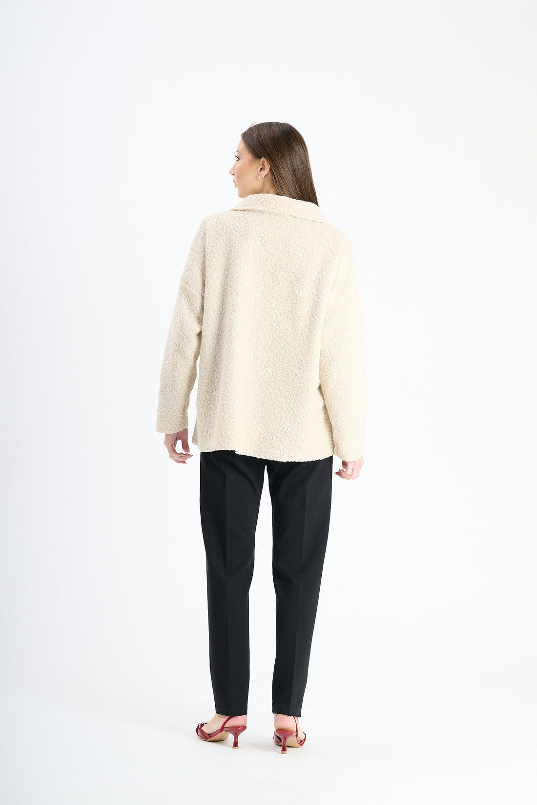 Sweaterjacke Olney - Beige